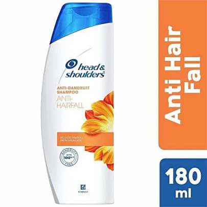 Head and shoulders  anti-dandruff shampoo  anti-hailfall  180ml