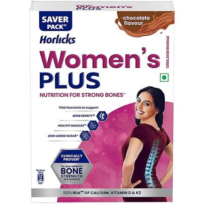 Horlicks Women's Plus, Chocolate, 400 g Carton
