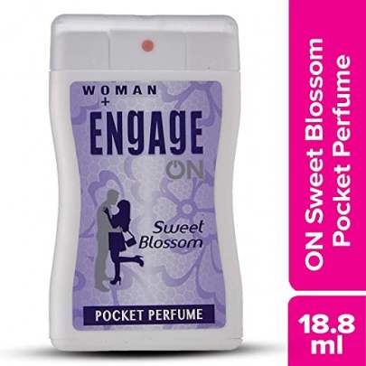 ITC ENGAGE ON WOMAN + SWEET BLOSSOM POCKET PERFUME 17ML