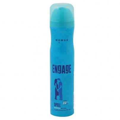 ITC ENGAGE WOMAN + SPELL BODYLICIOUS DEO SPRAY 150ML|100G