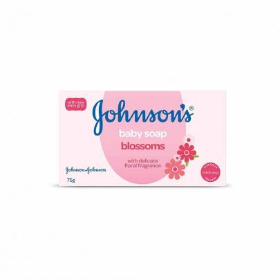 JOHNSONS BABY SOAP BLOSSOMS 75G