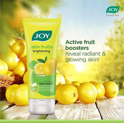Joy Skin Brightening Face Wash With Vitamin C For Naturally Glowing Skin | Suitable for All Skin Types