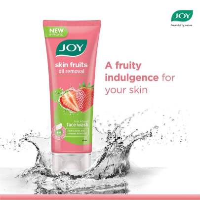 Joy Skin Fruits Oil Removal Strawberry Face Wash 50ml