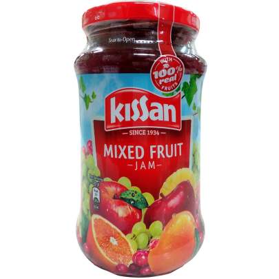 Kissan Jam - Mixed Fruit, 500g Jar