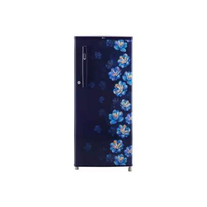 LG 185 L Direct Cool Single Door 1 Star Refrigerator  (Blue Jasmine, GL-B199OBJB)