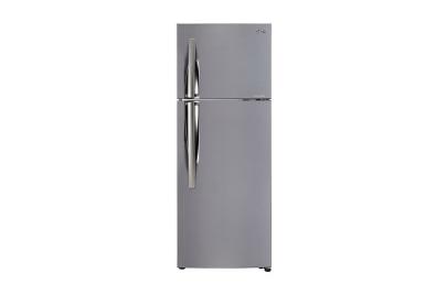 LG 291 Ltr, 2 Star, Smart Inverter Compressor Refrigerator | Door Cooling+™, Jet Ice , Smart Diagnosis™, Shiny Steel Finish GL-C322KPZY