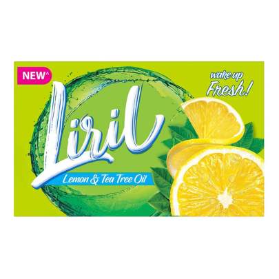 Liril Lemon & Tea Tree Soap, 75 g+25 g Extra
