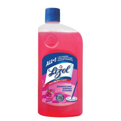Lizol 500  ml  - Floral, Disinfectant Surface & Floor Cleaner Liquid | Suitable for All Floor Cleaner