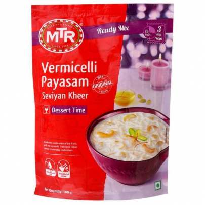 MTR FOODS VERMICELLI PAYASAM SEVIYAN KHEER READY MIX 180GM