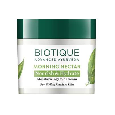 biotique Morning Nectar Nourish & Hydrate Moisturizing Cream  50g