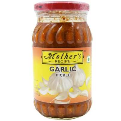 Mother's Recipe Pickle - Garlic, 400 g Jar
