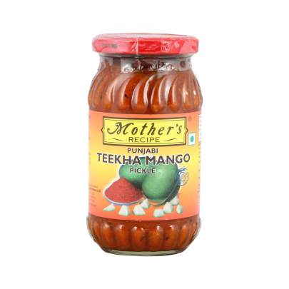 Mother's Recipe Pickle - Punjabi Teekha Mango, 400g Bottle