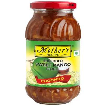 Mother's Recipe Shredded Sweet Mango Choondo Pickle, 500 g Bottle