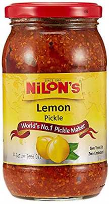 NILON S  JAR LEMON PICKLE 250GM