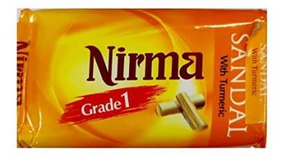 NIRMA SANDAL WITH TURMERIC SOAP 100 g (Pack of 5)
