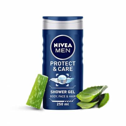 NIVEA  PROTECT AND CARE  SHOWER GEL  250ML 199MRP