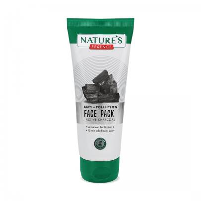 NNATURES ANTU-POLLUTION FACE PACK ACTIVE CHARCOAL