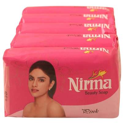 Nirma Pink Beauty Soap 100 g (Pack of 5)