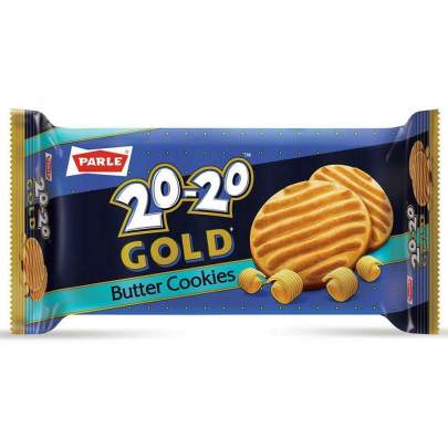 PARLE 20-20 GOLD BUTTER COOKIES MRP 10