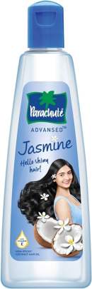 Parachute Advansed Jasmine Coconut Hair Oil With Vitamin E - Non-Sticky, For Healthy Shiny Hair, 500 ml