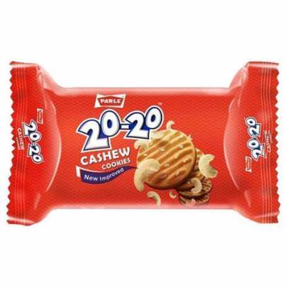Parle 20 - 20 Cashew  cookies  , 65 g