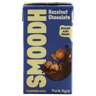 Parle Agro Smoodh Hazelnut Chocolate Flavoured Milk 80 ml (Tetra Pak)