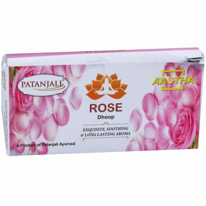 Patanjali Aastha Rose Dhoop , 100 g