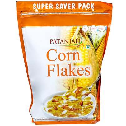 Patanjali Corn Flakes, 875 g
