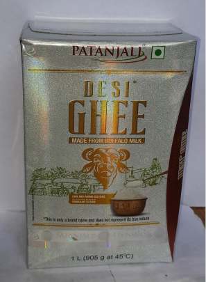 Patanjali's Buffalo Milk Desi Ghee 1 litre- pack of 1