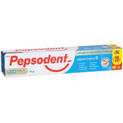 Pepsodent Germi Check 8 Action Advanced Anti-Germ Formula Toothpaste 42g