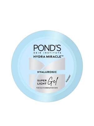 Ponds Super Light Gel Oil Free Moisturiser With Hyaluronic Acid + Vitamin E - 100ml