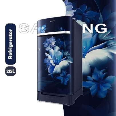 Samsung 189L Horizontal Curve Design Single Door Refrigerator RR21C2H25UZ