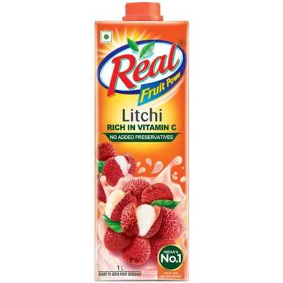 Real Fruit Power Juice - Litchi, 1 L