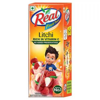 Real Fruit Power Litchi Juice 180 ml
