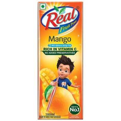 Real Mango Fruit Power Juice, 180 ml