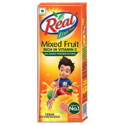 Real Mixed Fruit Juice 180 ml