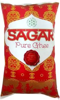 Sagar Pure Ghee - 1L Pouch