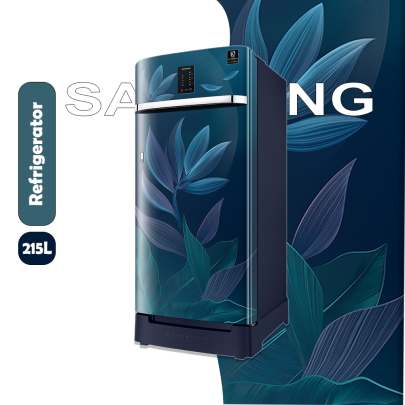 Samsung 215L Digi-Touch Cool™ Single Door Refrigerator RR23C2F249U