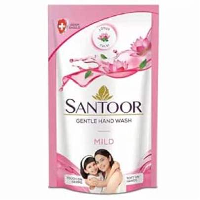  Santoor Mild Gentle Hand Wash 180ml