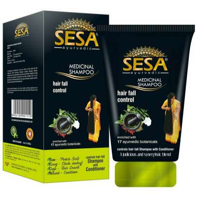 Sesa 100ml Hair Fall Control Shampoo with Conditioner 17 Ayurvedic Bontanicals