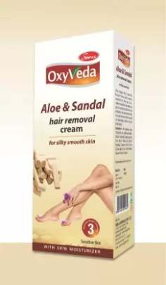 Simco OXYVEDA HAIR REMOVAL CREAM (ALOE & SANDAL) Cream  (60 g)