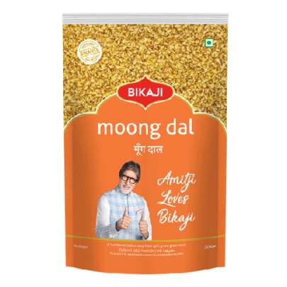 Skip to the beginning of the images gallery BIKAJI MOONG DAL 400GM