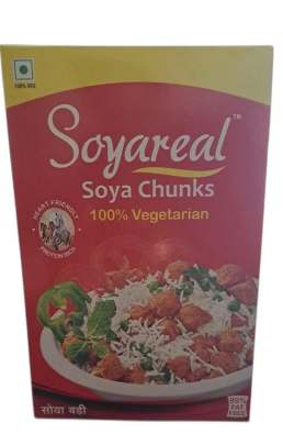 Soyareal - soya chaunks  100% vegetarian 200g
