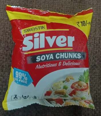 Swastik Silver soya chunks Nutritious and Delicious 35gm