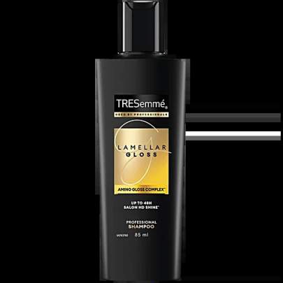 Tresemme Lamellar Gloss Shampoo, With Amino Gloss Complex, For Ultra Shiny, Glossy Hair, 85 ml