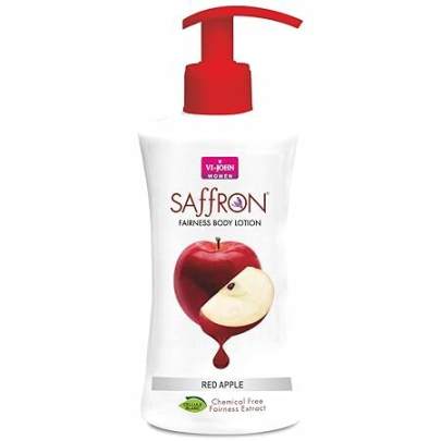 VI-JOHN Saffron  fairness red apple body lotion 100ml