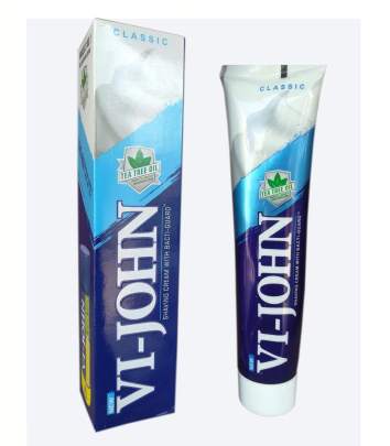 VI-JOHN Shaving Cream Classic, 125 g Carton