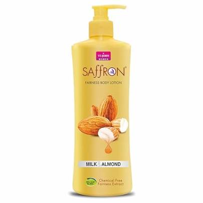 Vi-John Milk and Almond Body Lotion For Dry Skin | Enriched With Cellule blanc, Provides non-greasy, glowing skin, daily moisturiser 400ml