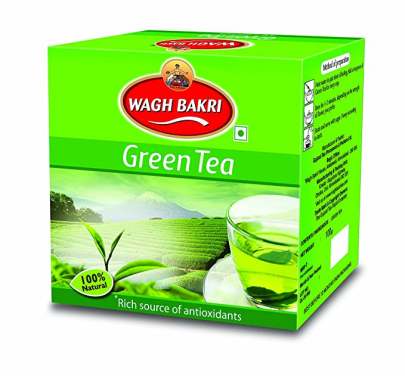 WAGH BAKRI GREEN TEA 100G