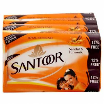 WIPRO SANTOOR T SOAP 50GMX4